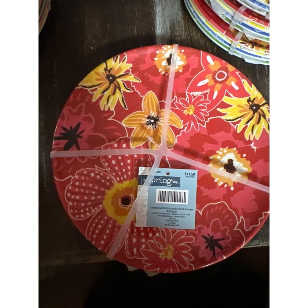 The spring shop plates plastic. Set 4 - Picture 1 of 6